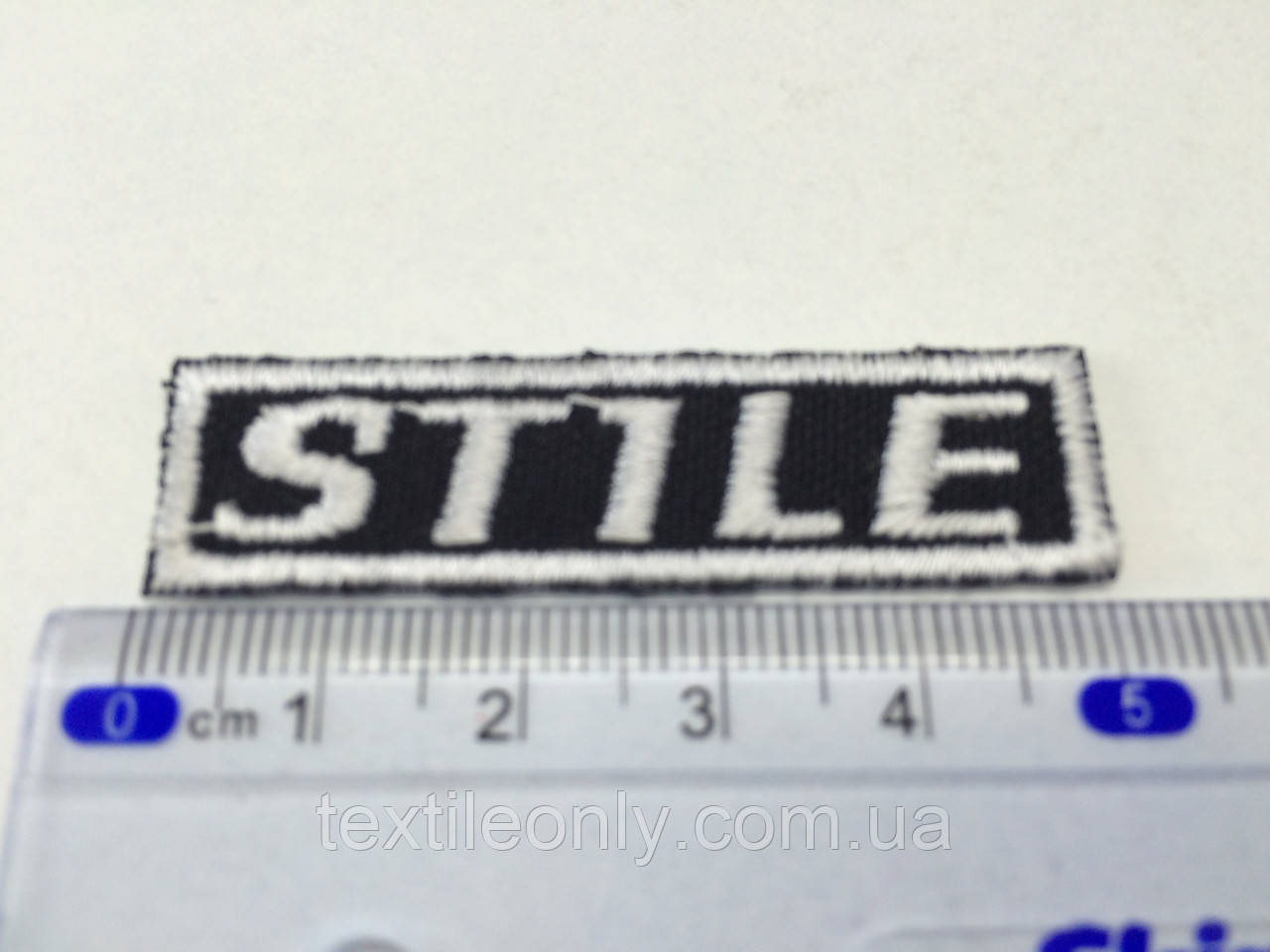 Нашивка однотонна STILE 50х10 мм
