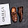 Чоловічі шкіряні літні туфлі Comfort Leather brown, фото 10