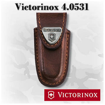 Victorinox 4.0531 чохол із коричневої шкіри для ножів серії 0.62.