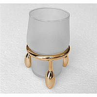 Настільна склянка золото для зубних щіток PACINI & SACCARDI 30166