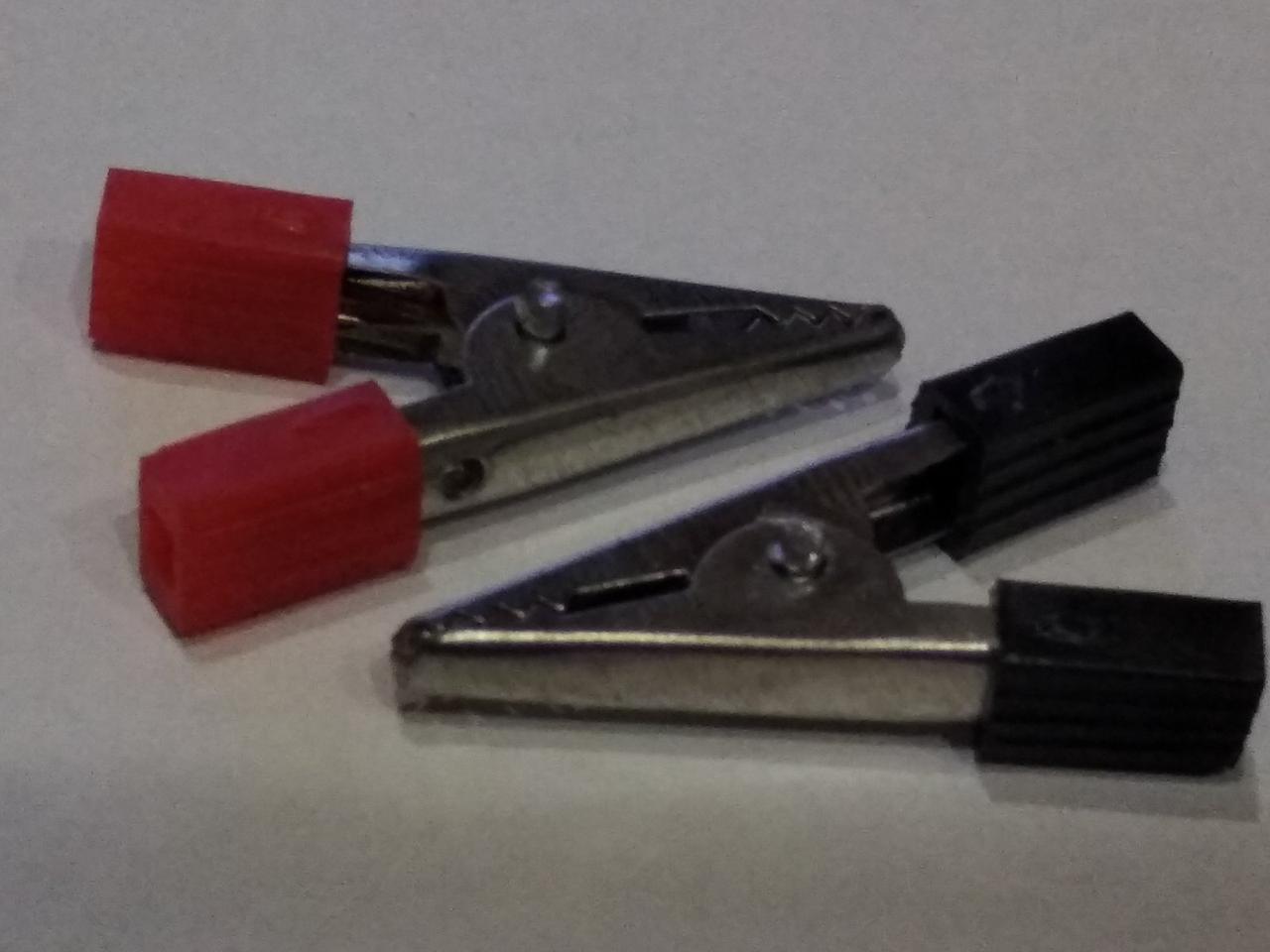 Затискач крокодила Алігатор WD028В L:51,5мм (пара)