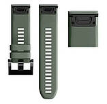Ремінець для Garmin Forerunner 935/945/955/965/Fenix 5/5 Plus/6/7/8-47 мм. QuickFit (хакі), фото 2