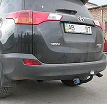 Фаркоп Toyota Rav4 IV 2013-2018 (Тойота Рав 4) без підрізу бампера, фото 3