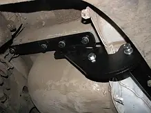 Фаркоп Toyota Rav4 IV 2013-2018 (Тойота Рав 4) без підрізу бампера, фото 5