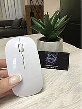 Бездротова комп‘ютерна мишка у стилі Apple SB01 біла
