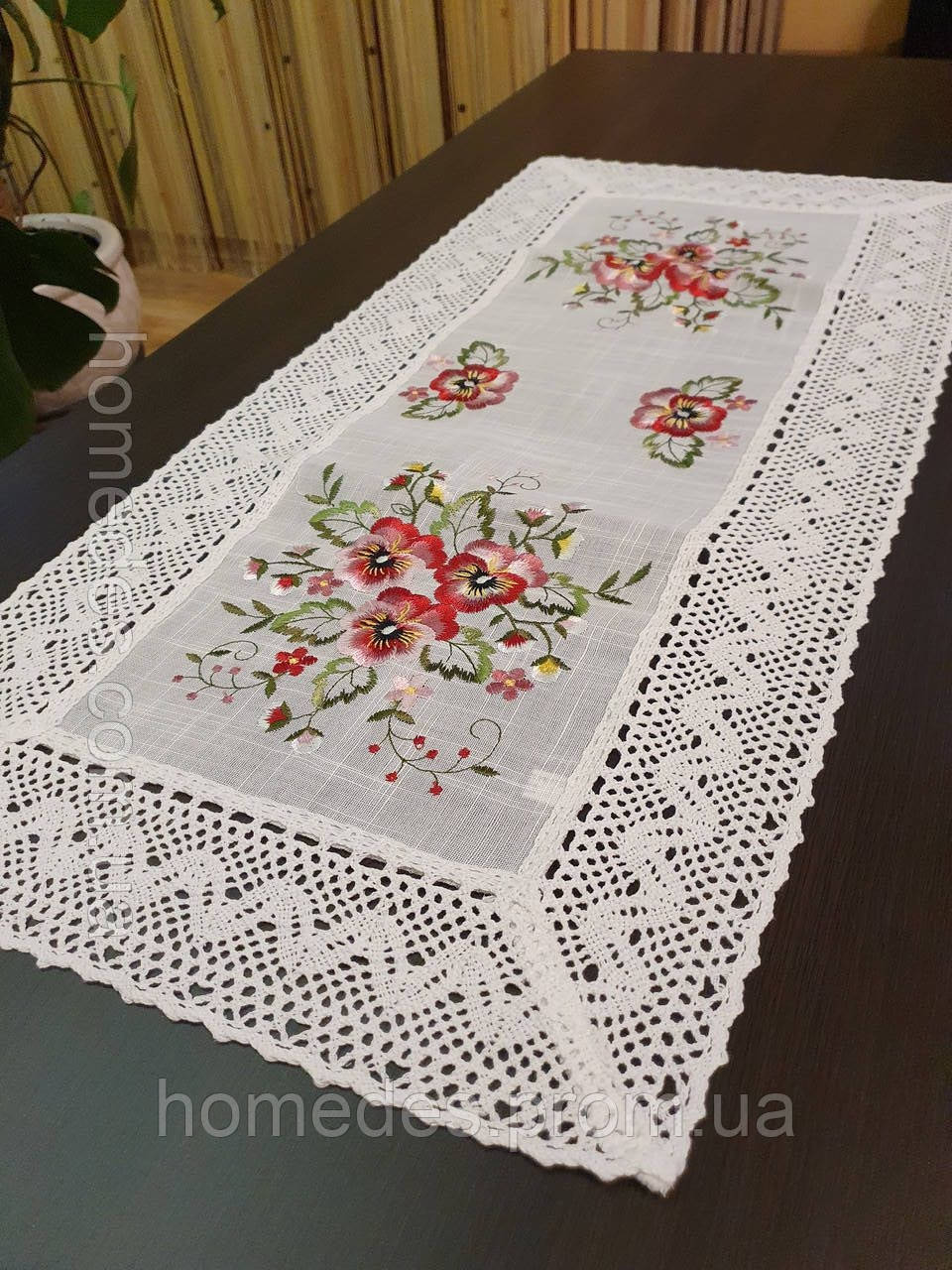 Серветка-доріжка 40х90 на стіл братки