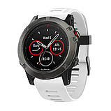 Ремінець для Garmin Fenix 3, 5X, Гармін Фенікс (білий), фото 2