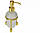 Настільний дозатор для мила скло PACINI&SACCARDI 30167 хром, фото 3
