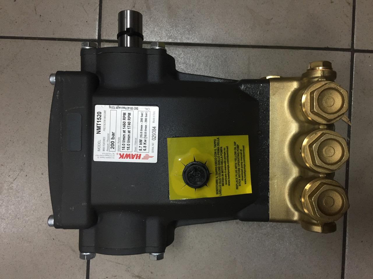 Помпа HAWK NMT 1520