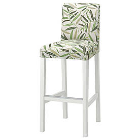 IKEA Барний стілець зі спинкою BERGMUND (793.997.61)