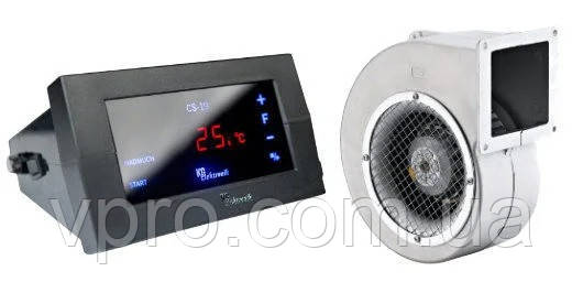Автоматика для котла Kg Elektronik CS-19 + вентилятор Nws 100