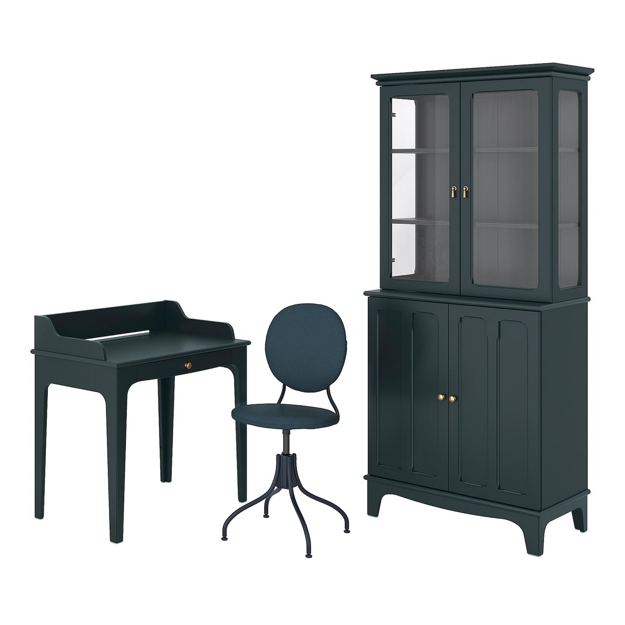 IKEA Комбінація стіл/шаф LOMMARP/BJÖRKBERGET (594.365.47)