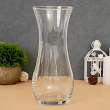 Середня скляна ваза для квітів Pasabahce "Флора" 255 мм (43737)