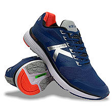 Чоловічі кросівки Kelme (Іспанія) сині/блакитні сітка зі шнурівкою літні демі весна/літо 46949.107CUSHION