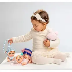 Дитяча лялька-пупс Berjuan Baby Biggers BJN-24103 Azul із запахом ванілі 14 см