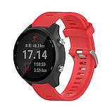Ремінець для Garmin Forerunner 245/645/Vivoactive 3 (червоний), фото 2