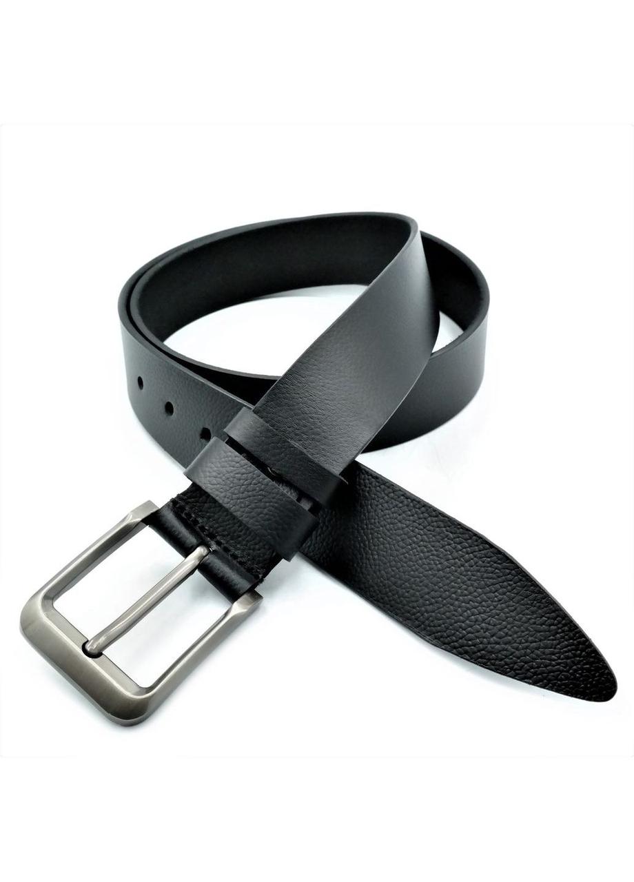 Ремінь чоловічий шкіряний Weatro Чорний mnk40ua-06, фото 1