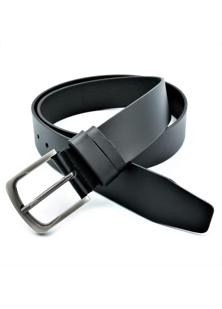 Ремінь чоловічий шкіряний Weatro Чорний mnk45ua-010, фото 1