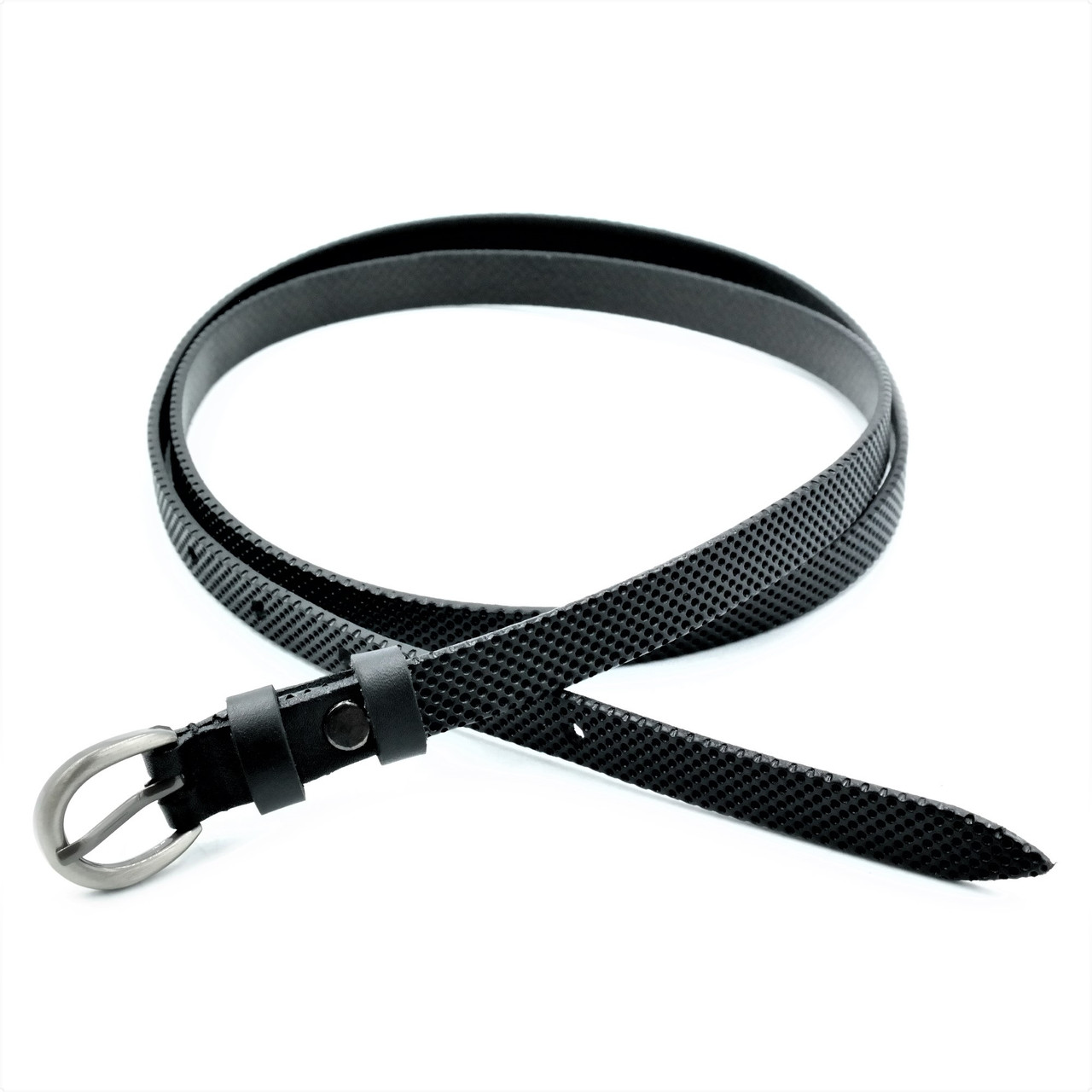 Жіночий шкіряний ремінь Колір Чорний Weatro uzk-k15zh-ua-04, фото 1