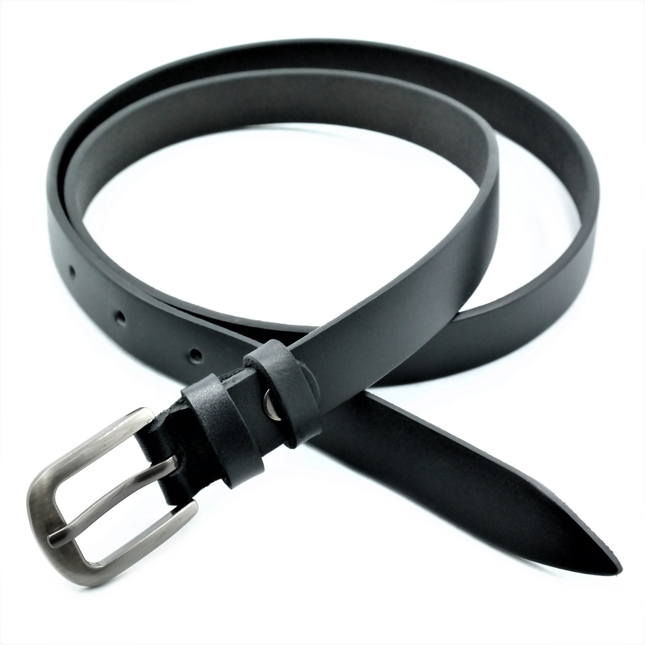 Жіночий шкіряний ремінь Колір Чорний Weatro uzk-k20zh-ua-07, фото 1