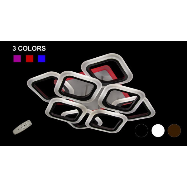 Люстри світильники потолочні світлодіодні лед 5588-4+4S Color led