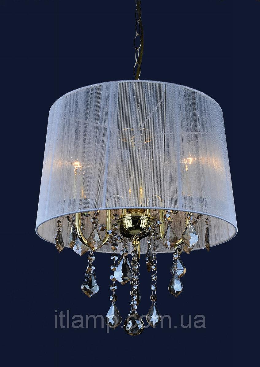Люстра абажурна levistella 720003GD-3GD WHITE