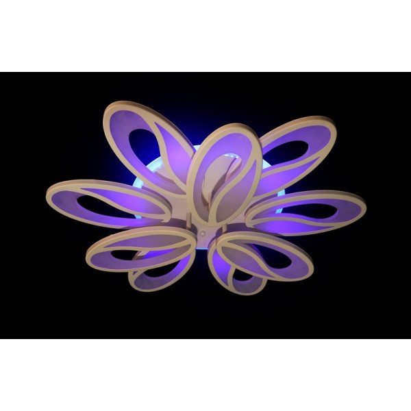 Люстри світлодіодні під натяжну стелю linisoln 5565/6+3 led 3 color dimmer