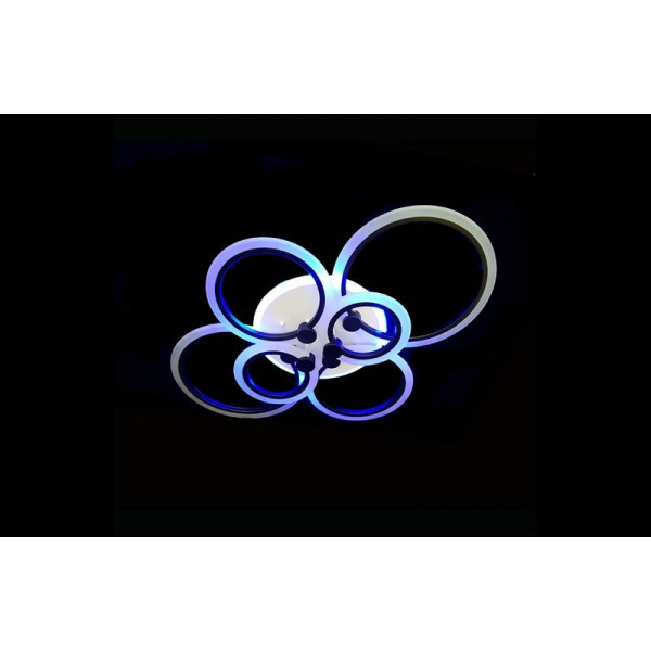 Люстри світильники потолочні світлодіодні лед 1888-6 led 3 color dimmer