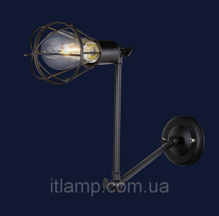 Брам настінні світильники в стилі loft levistella 707W117-1 BK