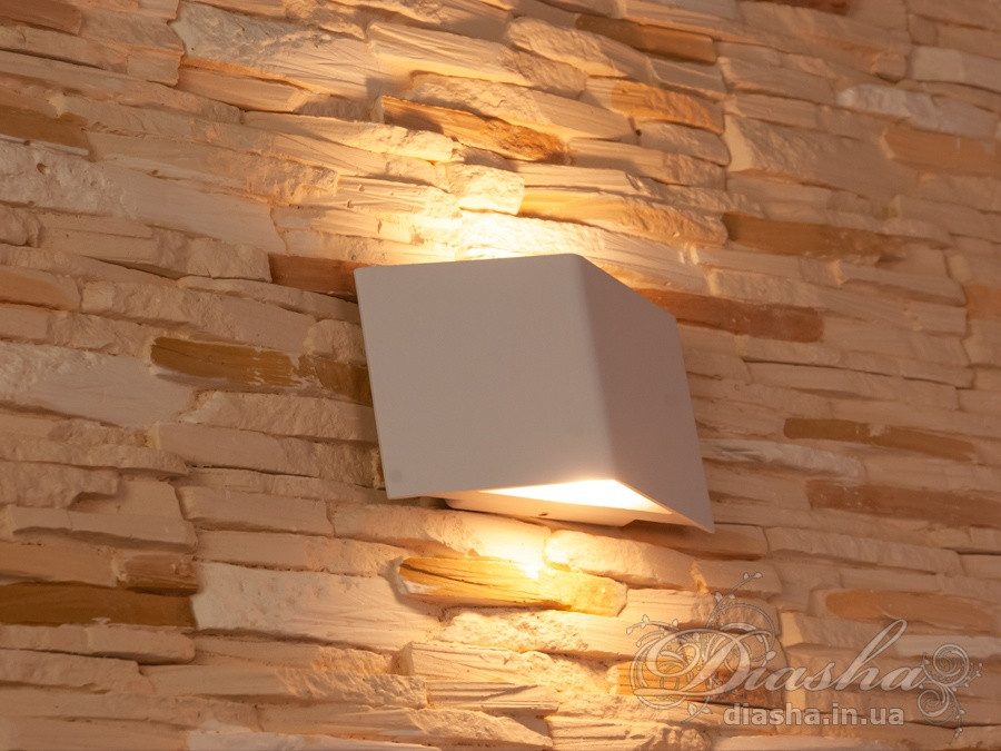 Вуличні світильники бра світлодіодні led diasha HS8159-6W-WH