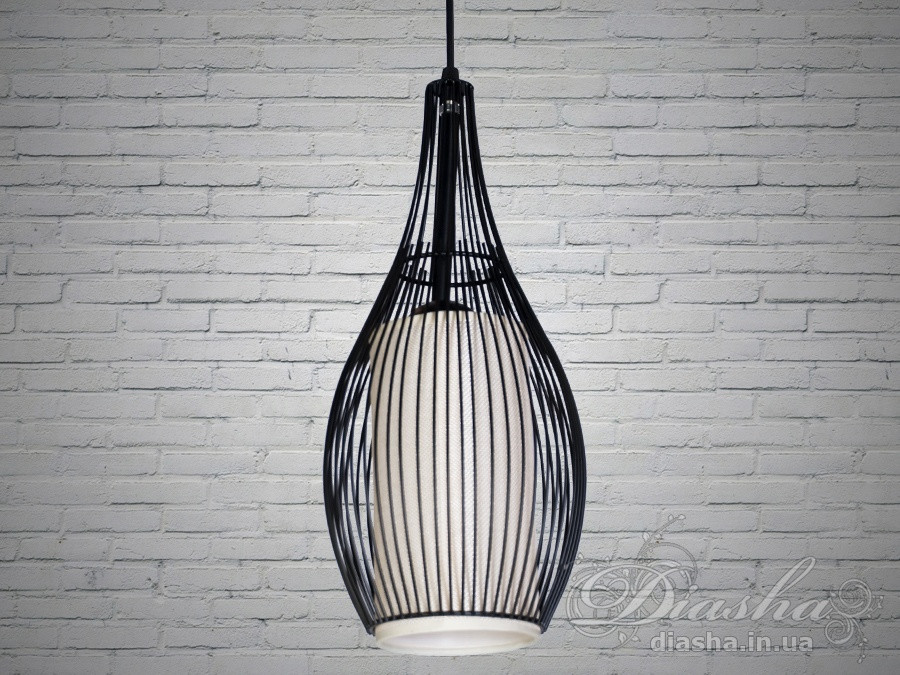 Світильник люстра у сучасному стилі Loft diasha 8740/1BK