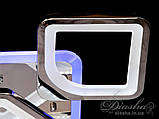 Люстра потолочна світлодіодна з пультом diasha S8060/6+2HR led 3color dimmer, фото 7