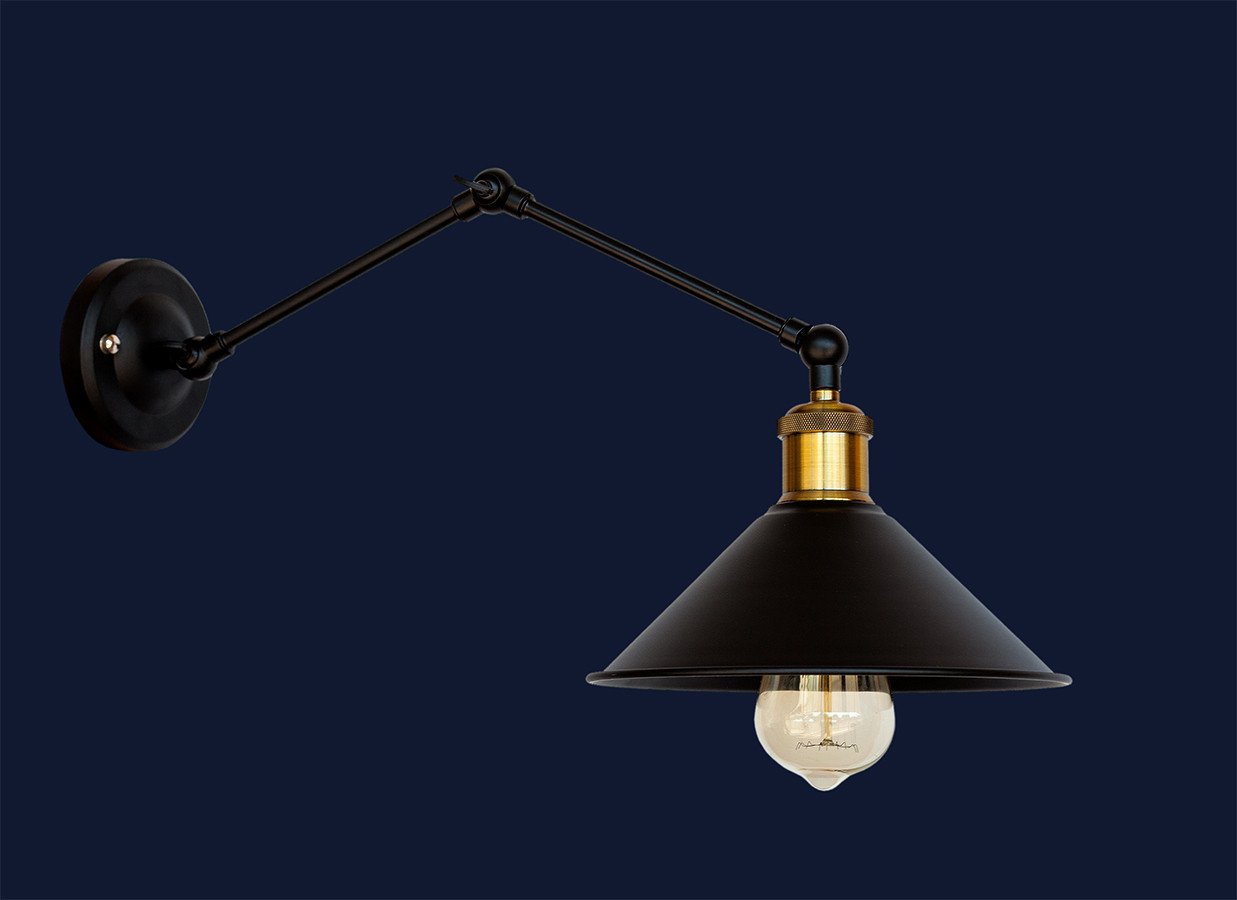 Купить Бра в современном стиле levistella 707WZ103F-1 BK, цена 1086 ...