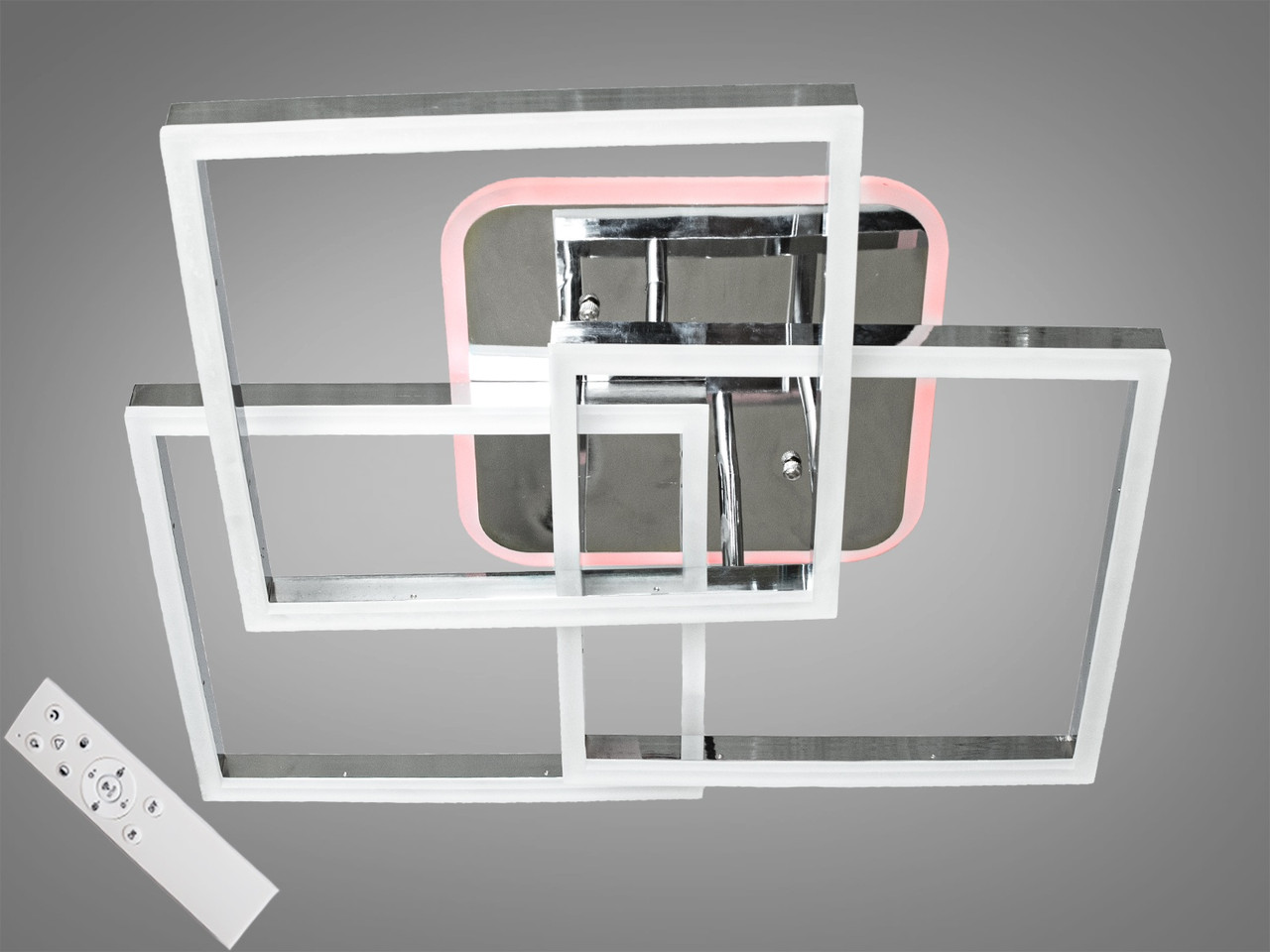 Стельова світлодіодна Люстра з пультом і підсвіткою Linisiln 11058-3, фото 1