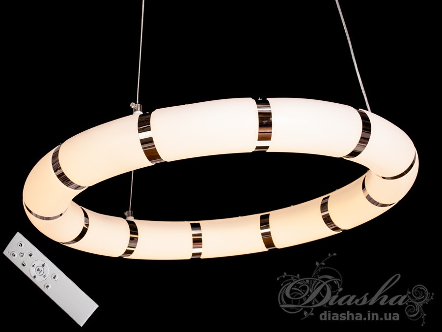 Люстра світлодіодна декоративна кільце diasha MD2437-600WH dimmer