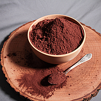Какао порошок тёмный Premium, 1кг 20-22% Olam deZaan D21S, алкализированный, Голландия