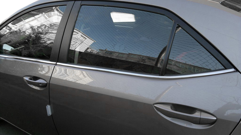 Нижня окантовка (4 шт, нерж) для Toyota Corolla 2013-2019 рр, фото 1
