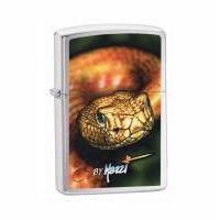 Zippo - запальничка Snake by Mazzi Brushed Chrome (24446) ( EDP84584 )