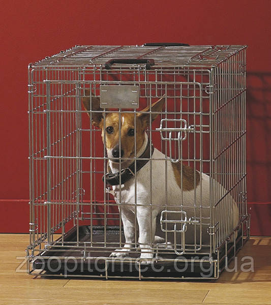 Savic ДОГ РЕЗІДЕНС (Dog Residence) клітка для собак, цинк 50*33*40 см