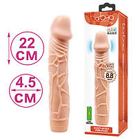 Реалистичный вибратор 22 см Barbara, Женский Вибратор большой, Интимные игрушки вибраторы вагинальный