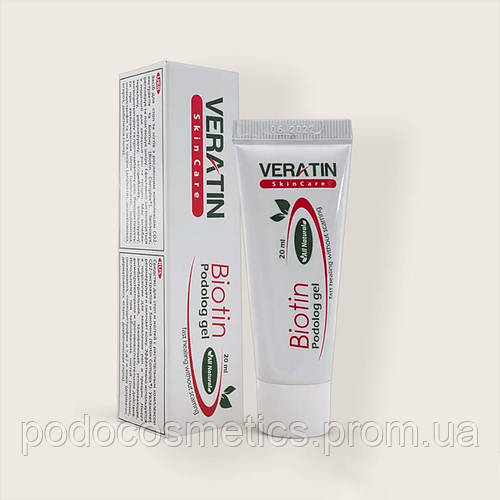 Гель Биотин для ногтей и кожи Veratin Biotin gel 20мл (ID#1444612954 ...