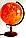 Глобус подарунковий на дерев'яній підставці 420 мм. вітрильники з підсвіткою (рос.) 540151, фото 2