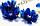 Смола Crystal Vitrail прозора синій, 100 мл, для декоративних виробів, фото 3