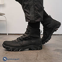 Чоловічі високі берці з натуральної шкіри, фото 2