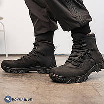 Чоловічі високі берці з натуральної шкіри, фото 5