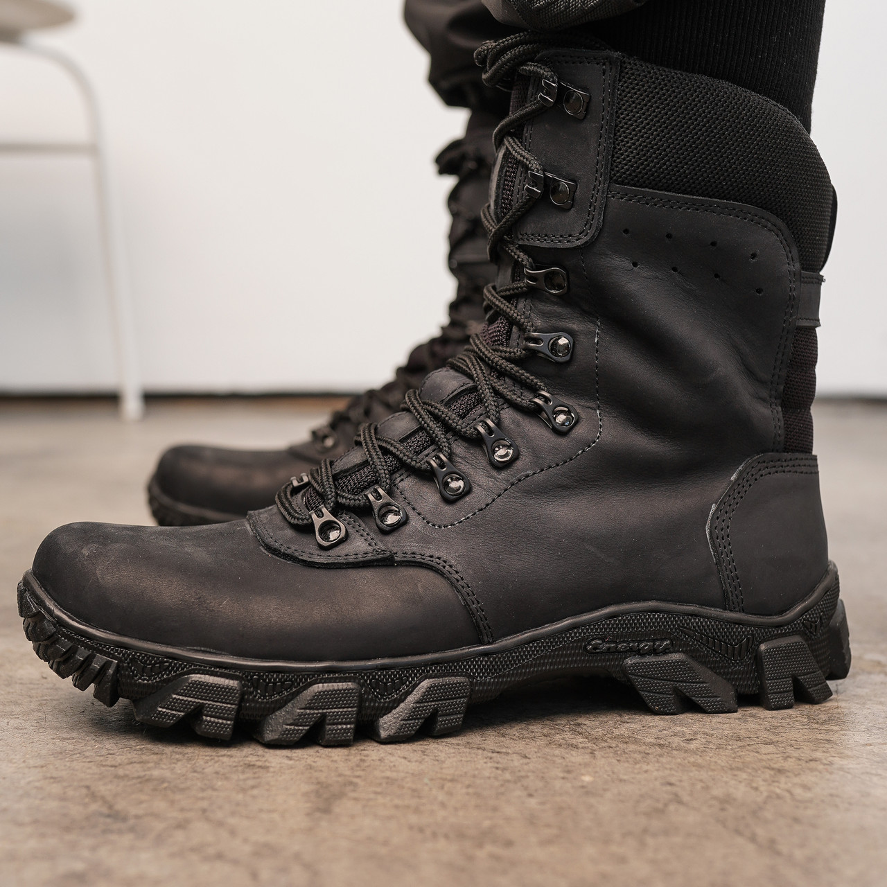 Тактичні чоловічі шкіряні берци