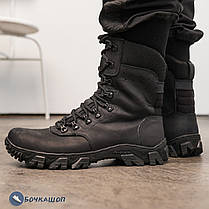 Тактичні чоловічі шкіряні берци, фото 2