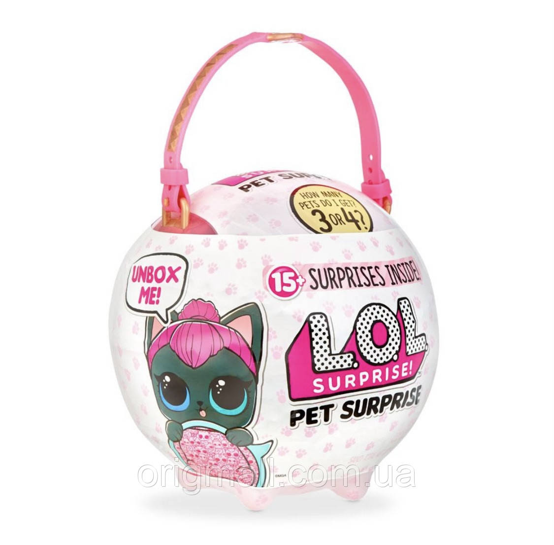 Большой Набор LOL Surprise Biggie Pet Spicy Kitty ЛОЛ Сюрприз Питомец ...