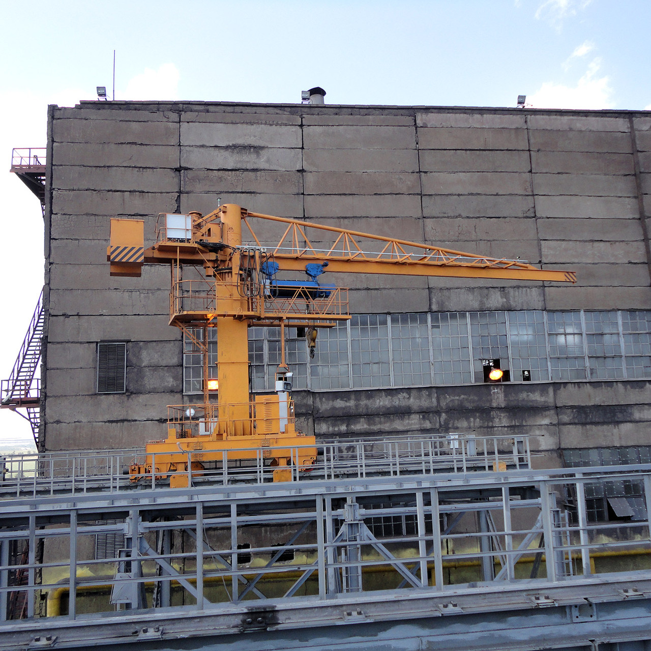 Консольний кран КМ7-12,5-5-8.00 Д Габаритка