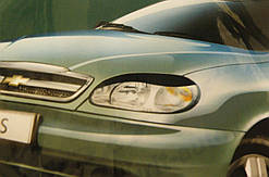Вії на фари Daewoo Lanos тип4